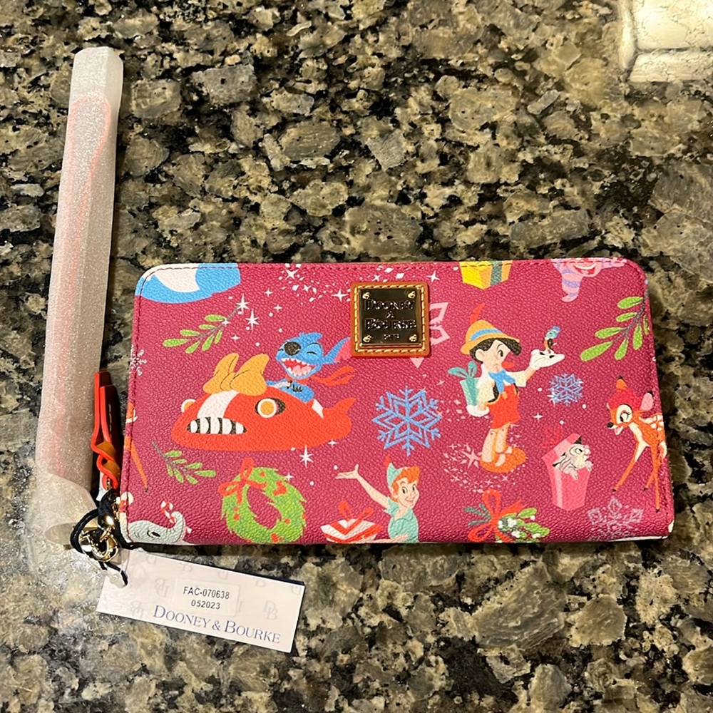 Disney Christmas Wallet NWT